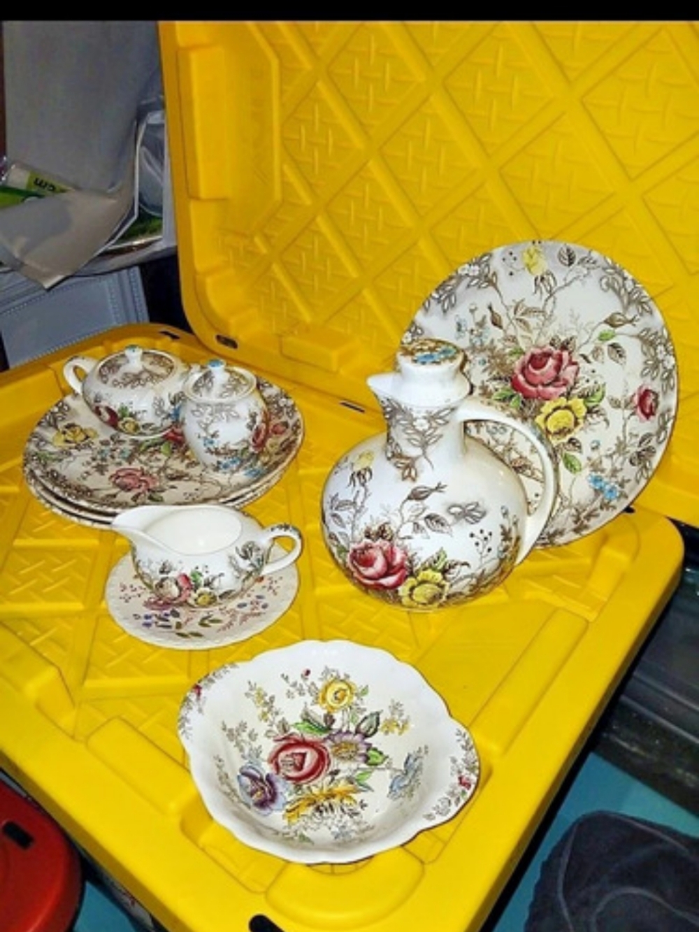 Rosina Roservine Floral Dinnerware Set Bundle